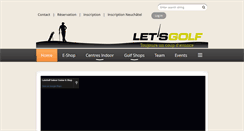 Desktop Screenshot of letsgolf.ch